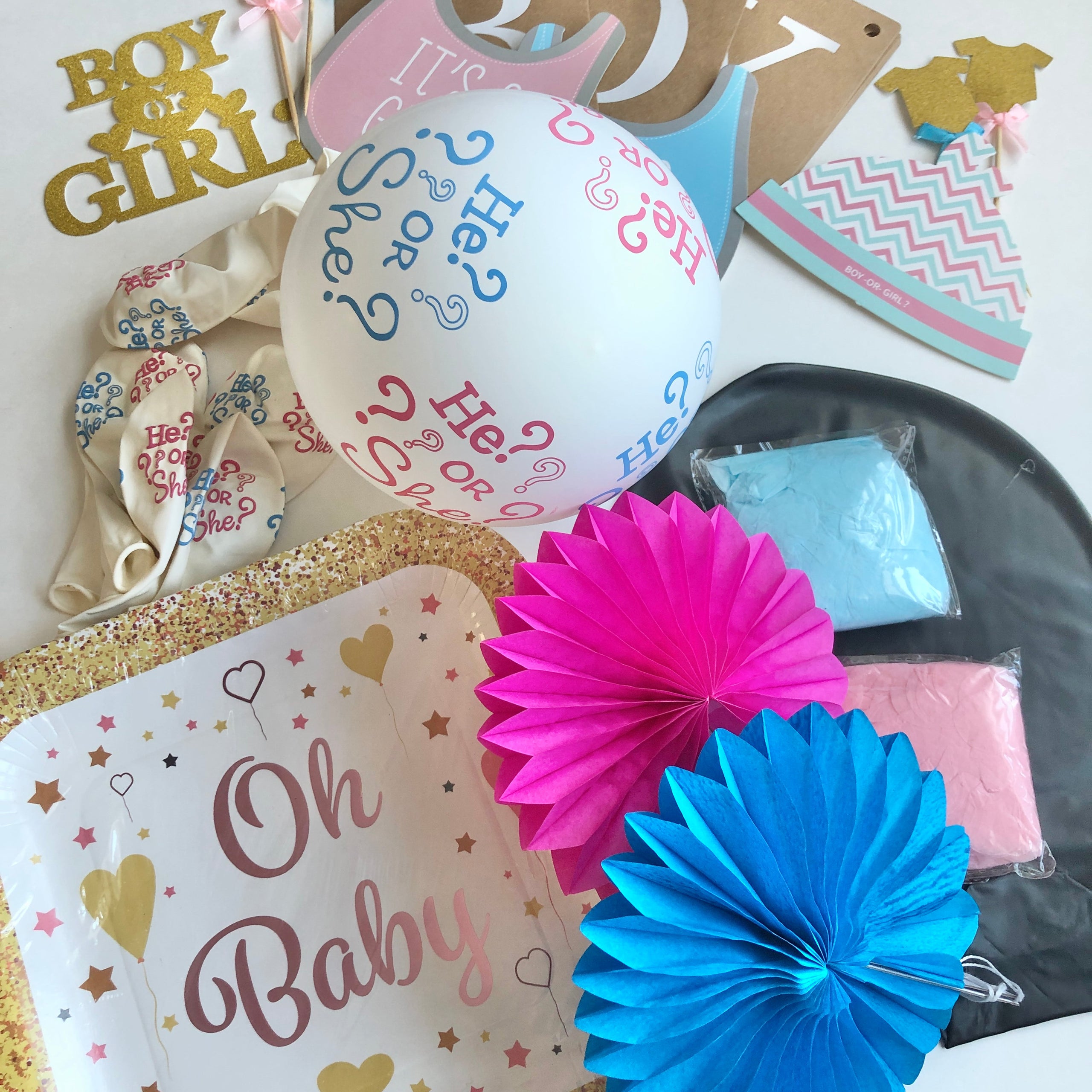 Gender Reveal Party Pack
